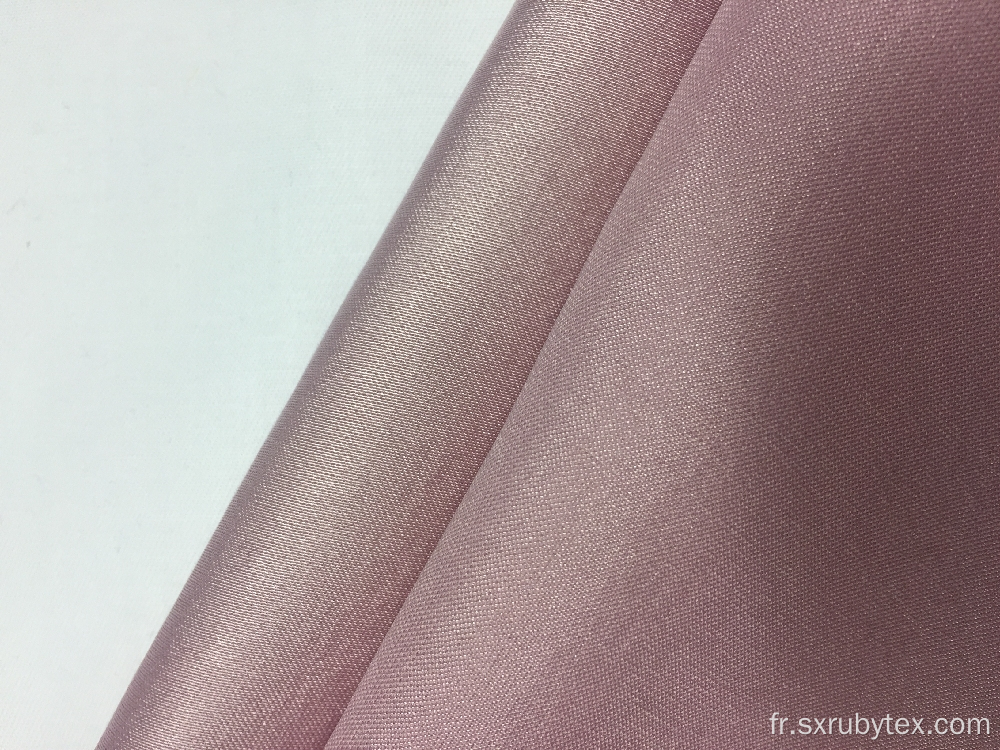 Polyester Satin Tissu Massif