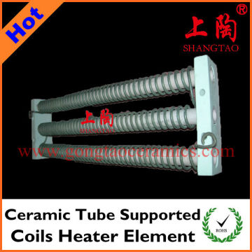 Ceramic Tube Supported Coils Heater Element