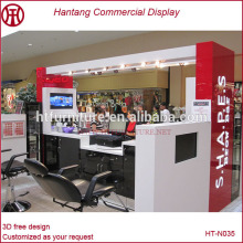 mall eyebrow bar kiosk display factory