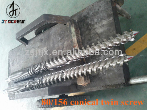 80/156 twin screw barrel for extruder machine