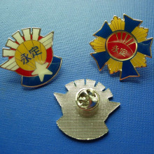 Glue Medal Pin Badge Emblem (GZHY-BADGE-029)