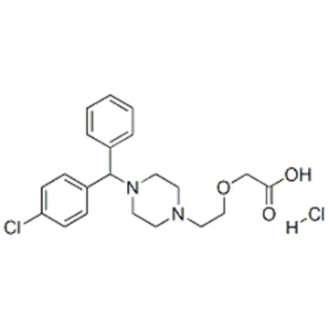 Ácido acético, 2- [2- [4 - [(4-clorofenil) fenilmetil] -1-piperazinil] etoxi] -, cloridrato (1: 2) CAS 83881-52-1