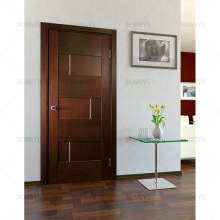 Sleek Wooden Swing Door with Energy-Efficient Features for Eco-Friendly Homes