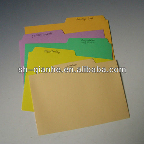 Simple paper greeting cards