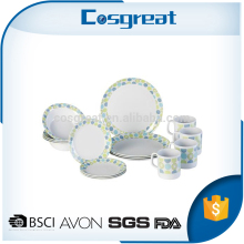 Food grade modern design wedding use moroccan style dinnerware set