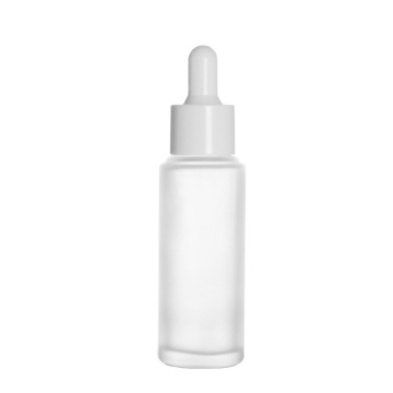 Frasco conta-gotas de vidro de ombro plano 30ML