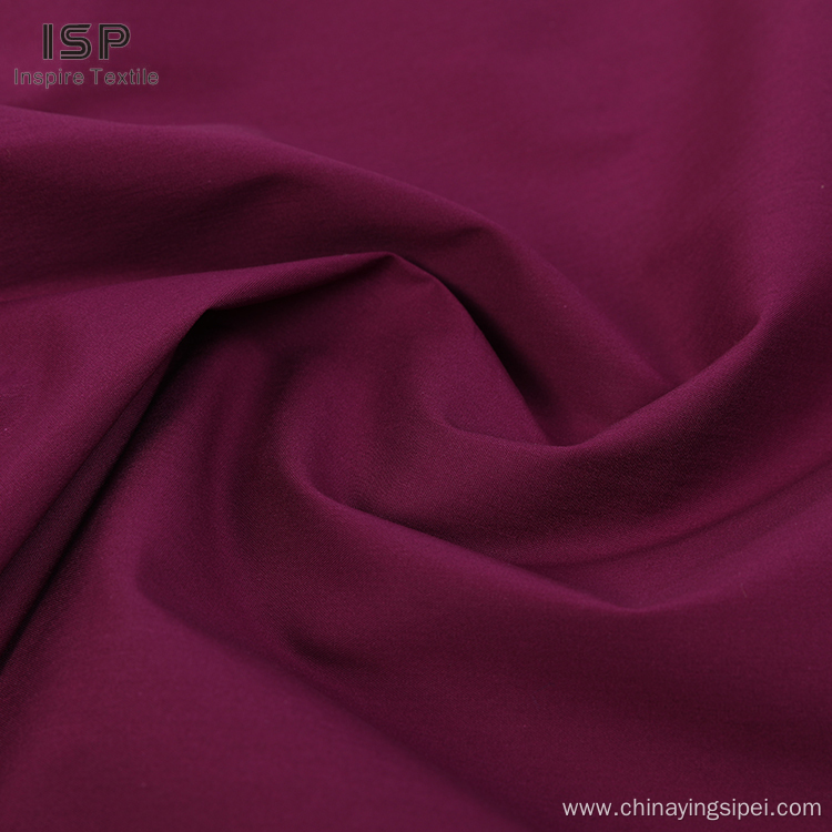 Plain Solid Dyed Fabric 65% Cotton 32% Nylon 3% Spandex Fabric