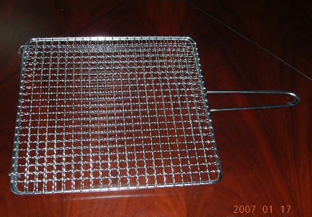 Pre-Crimped Barbecue Grill Netting