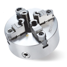 200mm Lathe Chuck: Detachable Jaw, 4-Jaw Self-Centering Scroll Chuck