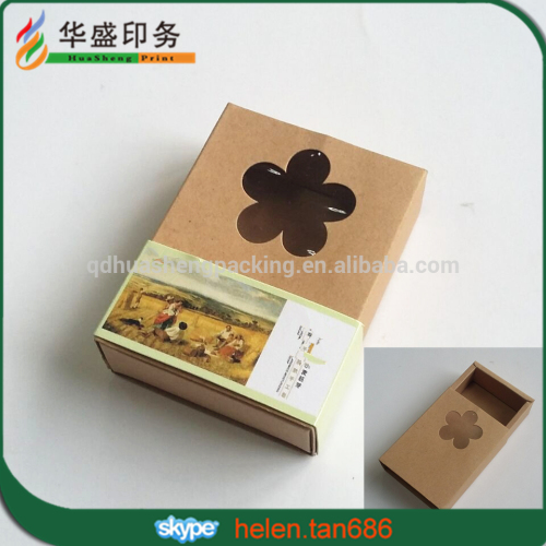 Eco friendly handmade custom paper soap box packaging