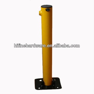 Fallen parking bollard