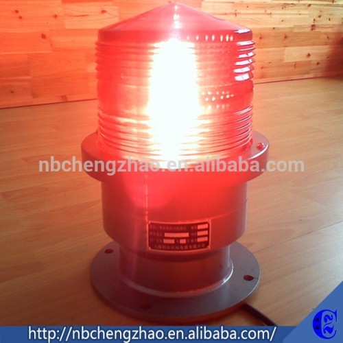 AC 220V 10mA medium intensity red led flashing,aviation beacon light,aviation obstacle lamp