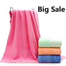 Stock On Sale Plain Dyed Bath Sheets