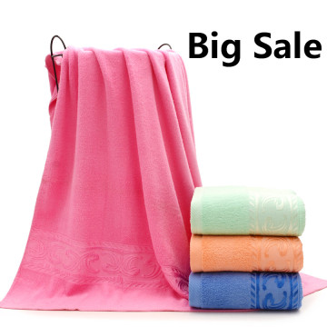 Stock On Sale Plain Dyed Bath Sheets