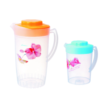 Plastic Printed Water Jar With Lid