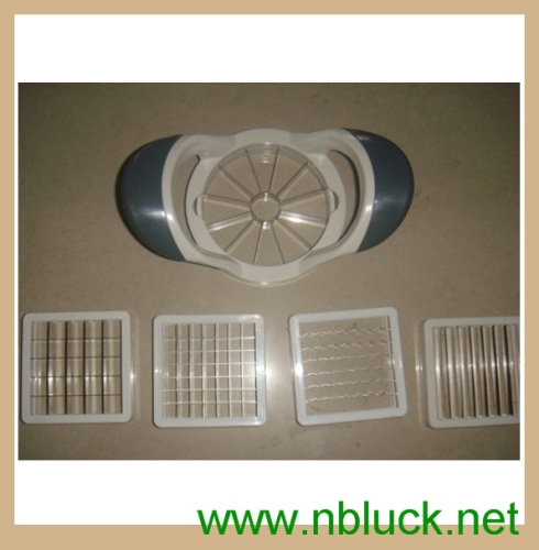 Super Food Grade Plastic and Stainless Steel Melon slicer SetX5