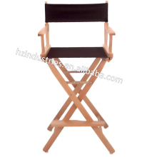 Full-sized tall director chair