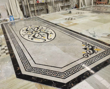 Marble Waterjet Medallion Flooring Designs
