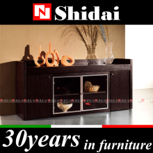 walnut buffet table / commercial buffet table / buffet cabinet N6304