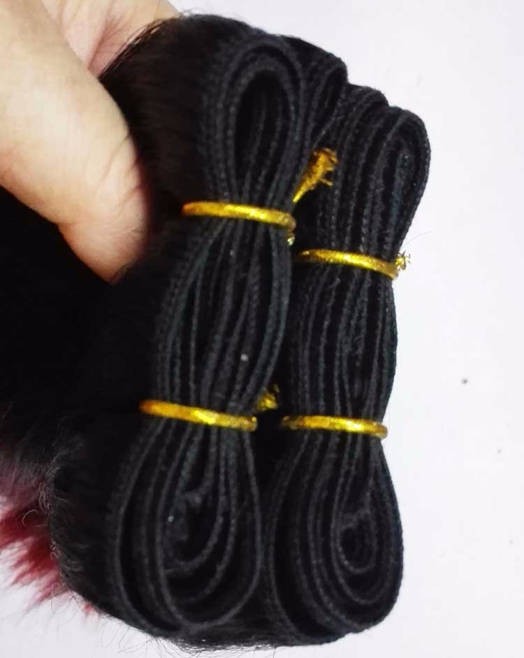 adorable human hair silk straight wave high quality indian human hair extensions for black woman