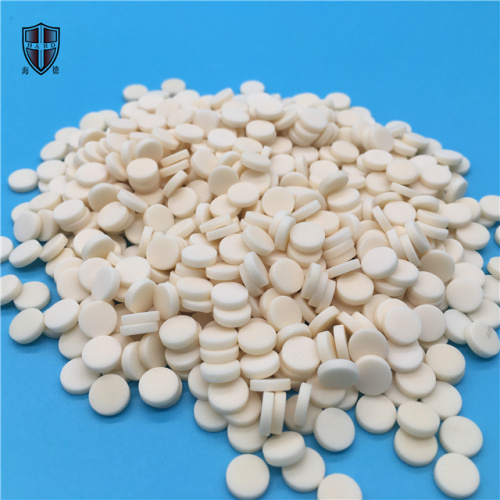 ivory Al2O3 alumina ceramic washer wafer shim spacer