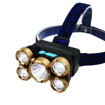 Versatile USB Rechargeable Headlight for Camping and Fishing