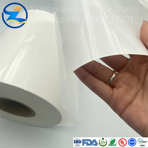 100mic white APET film sealing high-quality