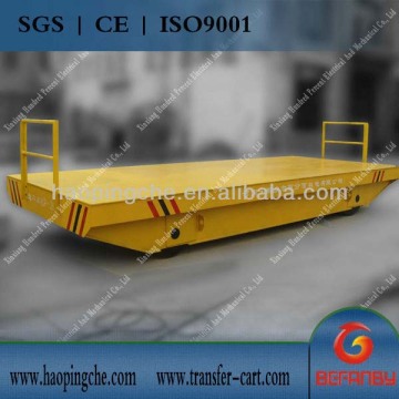Motorized Transfer Trolley: industrial slab KP SERIES transfer cart
