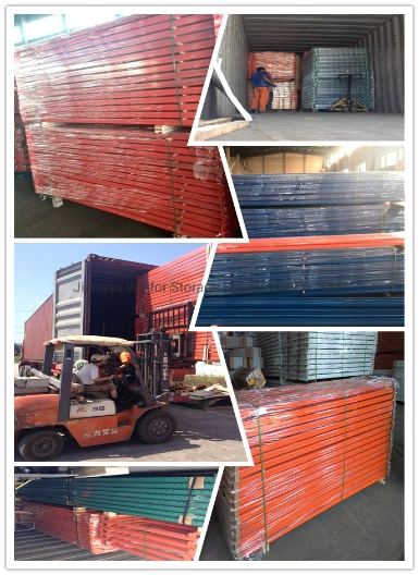 Heavy Duty Customized Radio Shuttle Pallet Racking for Warehouse Storage