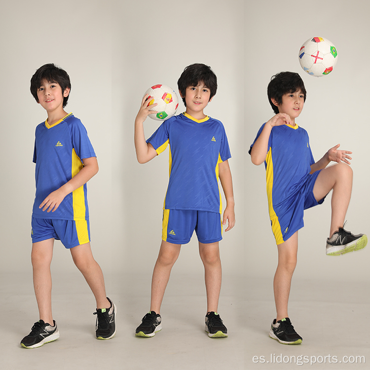 El nuevo fútbol de entrenamiento uniforme uniforme transpirable camisetas de fútbol