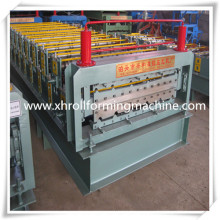 Galvanized Metal Double Layer Roofing Sheet Roll Forming Machine/Double Layer Roof Tile Roller Former Machinery