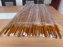 Blue Anodized Aluminium Tarps Pole With Spring Button Lock /aluminum light pole /aluminum extension pole