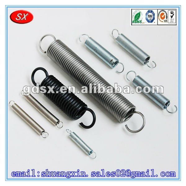 Customized high quality stainless steel/high carbon steel extension spring supplier,drawing spring extension springs