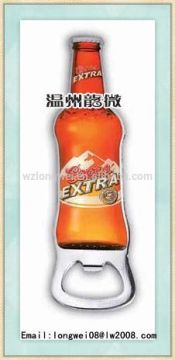 promotion push up metal bottle opener