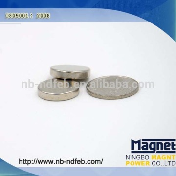 High Quality Strong Permanent NdFeB Disc Magnet