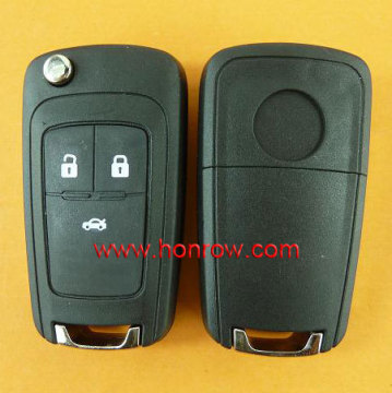 Good quality chevrolet cruze key chevrolet 3 button remote key blank chevrolet key cover