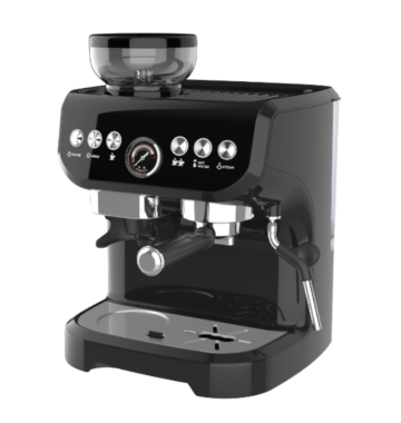 Black Espresso Coffee Machine