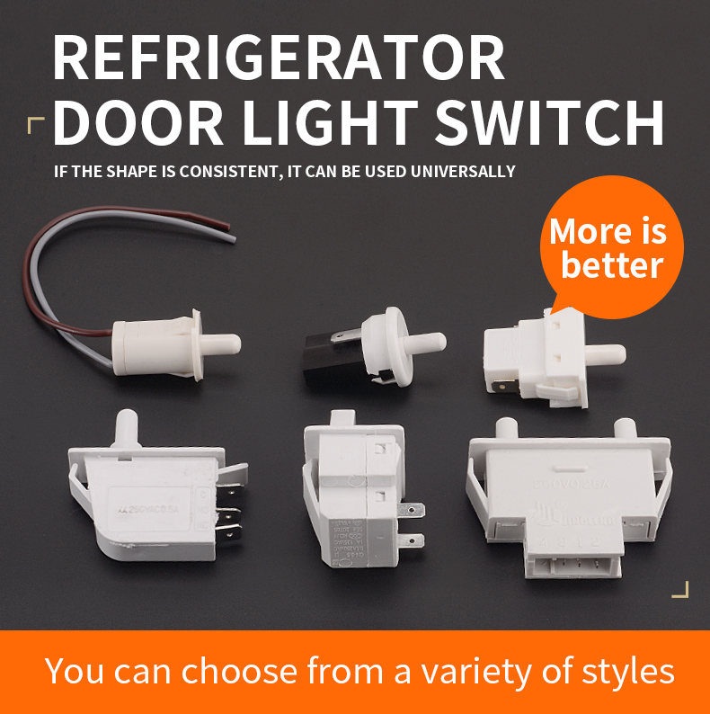 Sunchonglic High Quality Refrigerator Switch Refrigerator Light  Switch For Refrigerator Parts