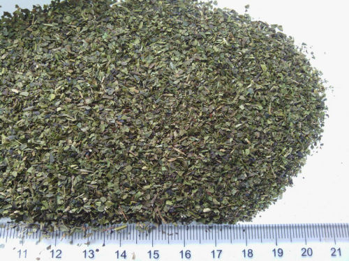 teabag material green tea dust