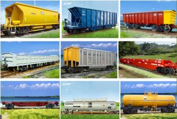 all kinds of high quality railway wagons