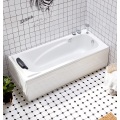 Alcove Garden Tub Hydrotherapy Acrylic Whirlpool Bath Tub With Massage Bathtub