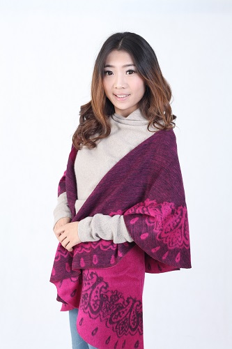 Flower Colour Shawl