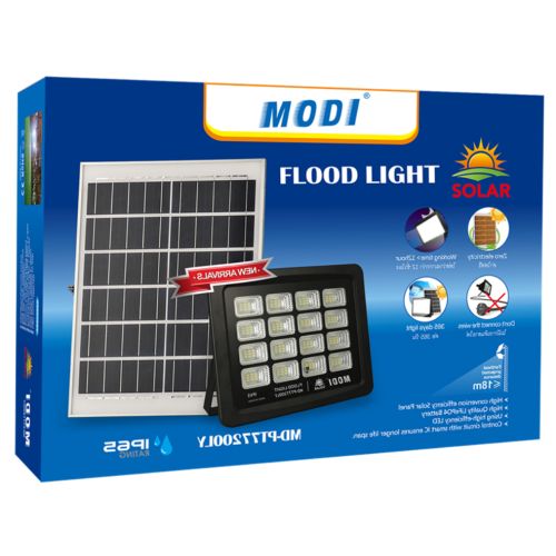 Lampu banjir solar yang berkesan