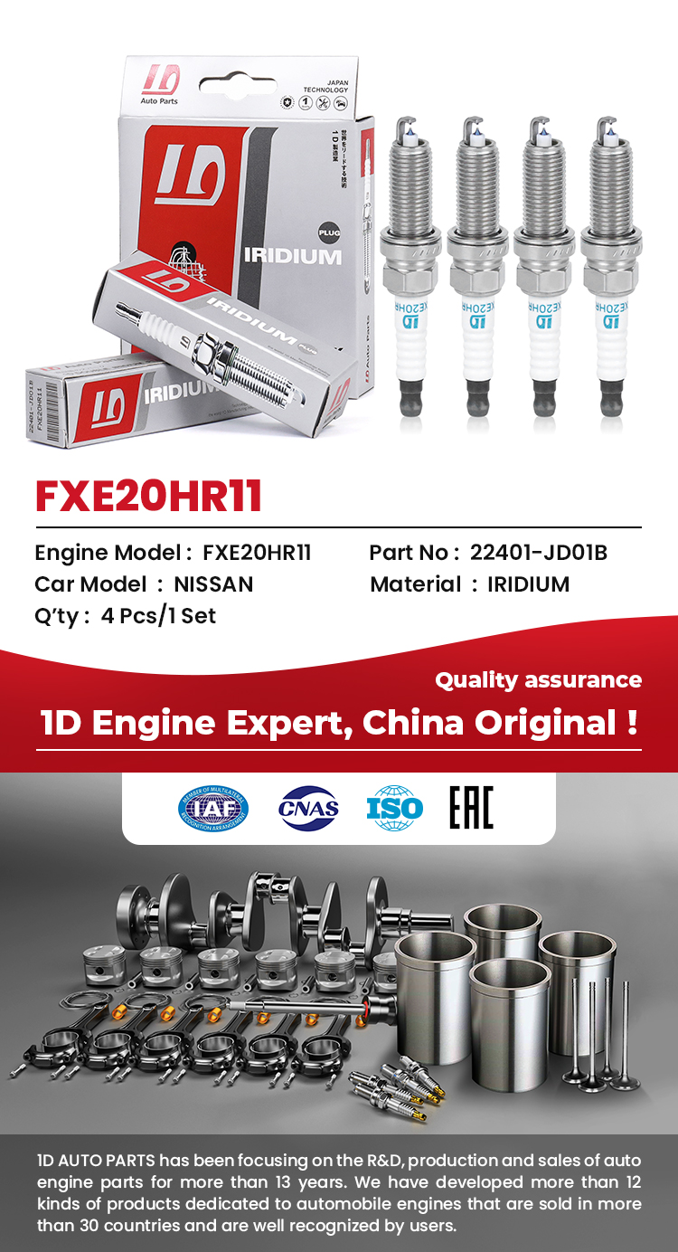 닛산을위한 자동 부품 Iridium Spark Plug Fxe20hr11, Bossgoo.com의 고품질 닛산을위한 자동 부품 ...