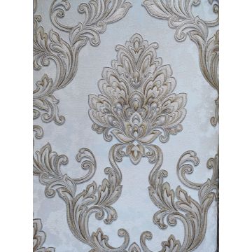 CE Disetujui Rumah Dekoratif 350g 106cm Wallpaper PVC