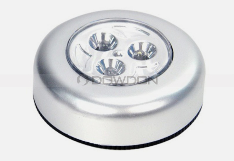 Mini LED Lights, Battery Powered with Round Shape Portable LED Touch Light (LE-014)