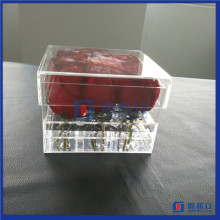 2016 Hot Sale!! China Manufacturer 9 Roses Acrylic Rose Box Acrylic Rose Flower Vase
