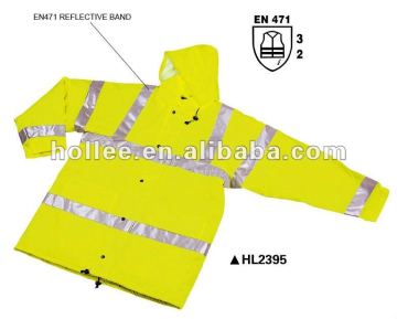 hi-visibility safety jacket