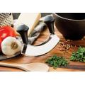 Stainless Steel Double Blade Knife Herb Chopper