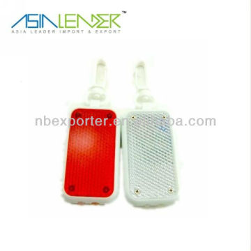 plastic fast flashing led flash light keychain